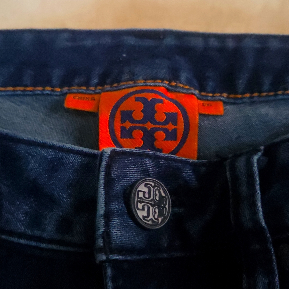 Women’s Tory Burch Marlien Jean Leggings, size 26